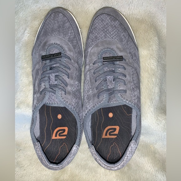 Hush Puppies dark grey sneakers 9 wide. - Picture 3 of 8